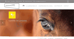 Desktop Screenshot of laboratoirelpc.com